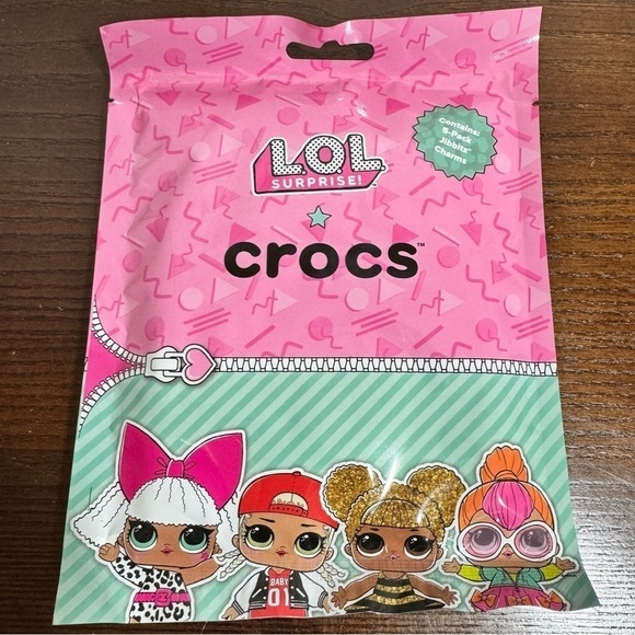 LOL Surprise Crocs Jibbitz Charms 5 piece Set - Multicolor - Picture 2 of 11